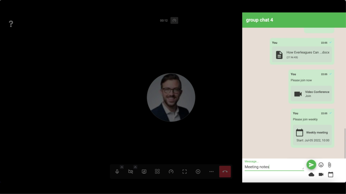 Everleagues Video Conference