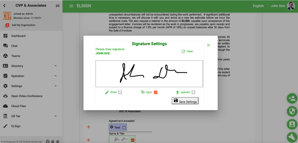 Everleagues elsign 